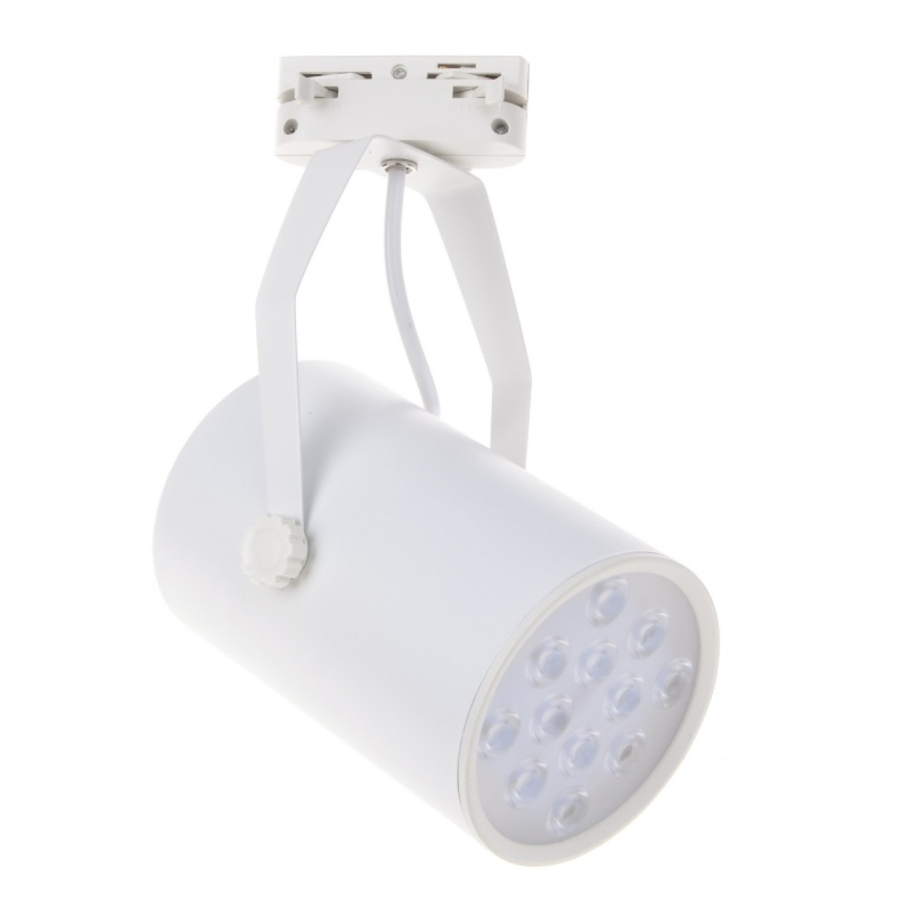 Світильник трековий поворотний LED 422/12W NW WH