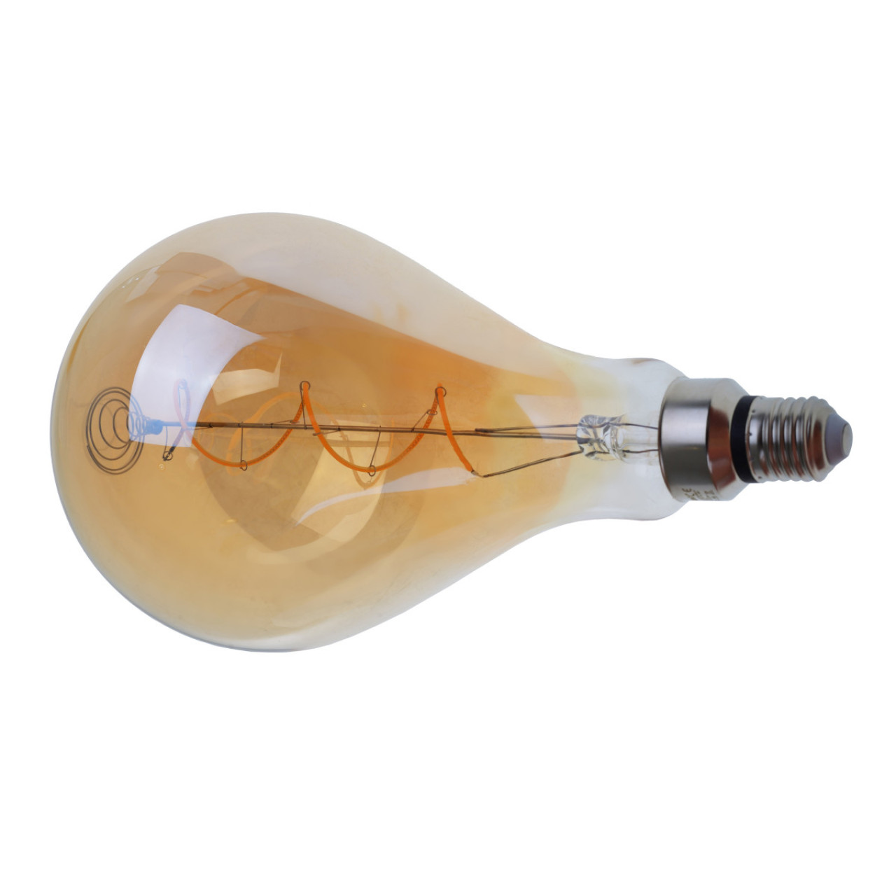 Лампа Едісона LED 4W E27 COG WW A165S Amber 220V