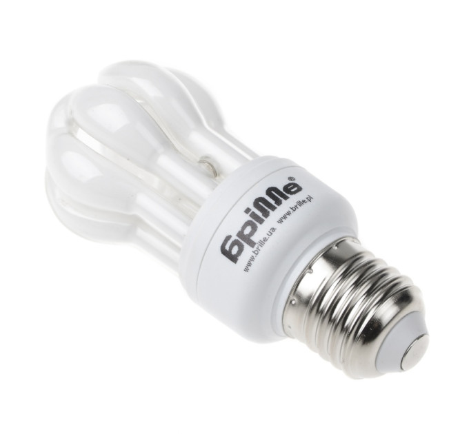 Лампа энергосберегающая E27 PL-4U 11W/827 MICRO LOTUS Brille 220V