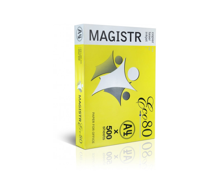 Папір Magistr Eco 80 A4 80 г/м2, 500 арк./пач