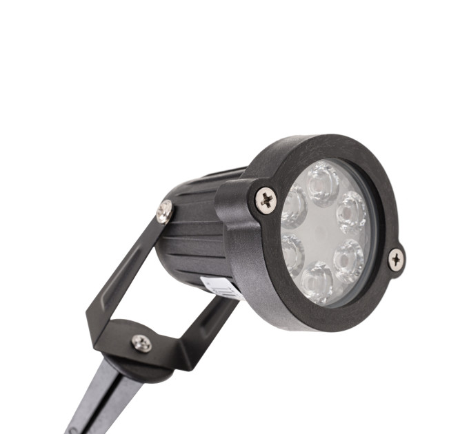 Грунтовий світильник LED 6W BLUE IP65 BK (AS-14)