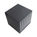 Подсветка фасадная Куб LED 6W WW IP54 BK (AL-622/2)