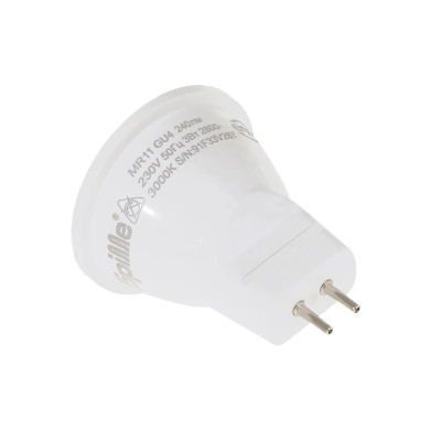 Комплект із трьох світлодіодних ламп LED 3W GU4 WW MR12 220V