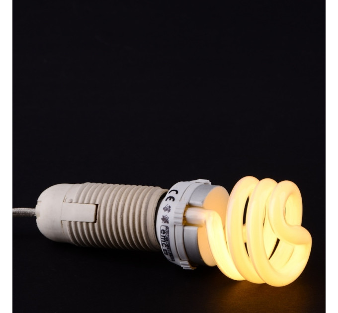 Комплект из двух энергосберегающих ламп PL-SP 12W/827 E27 MIKRO 220V