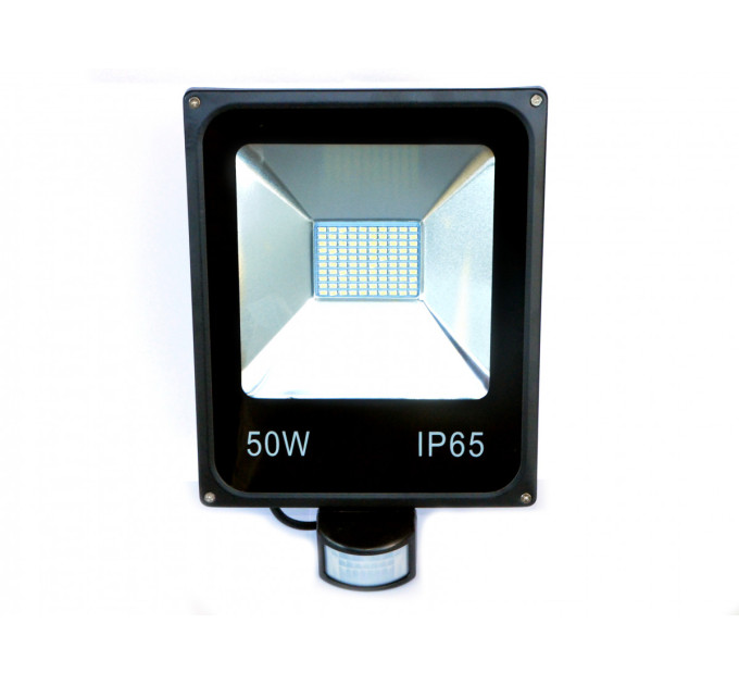 Прожектор LED з датчиком руху IP65 HL-13P/50W NW