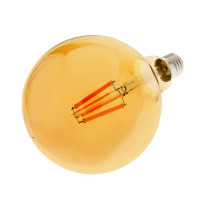 Лампа светодиодная LED 12W E27 WW G125 Amber 220V