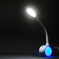 Настольная цветная лампа LED лампа с USB SL-72 7W WH