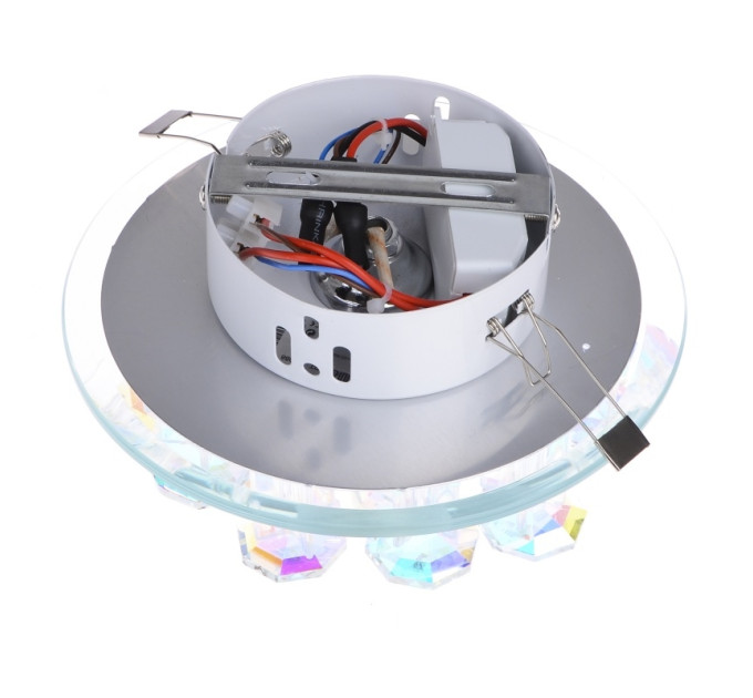 Светильник точечный LED стеклянный HDL-G235 G9+RGB