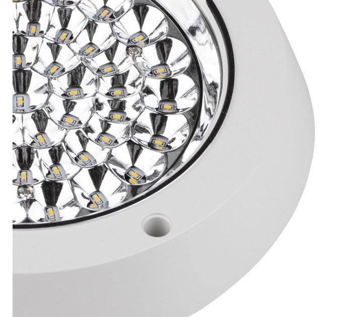 Светильник потолочный накладной светодиодный LED-221/5W 48 pcs WW led