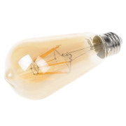 Лампа світлодіодна LED 6W E27 COG WW ST64 Amber 220V