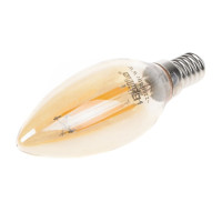 Лампа светодиодная LED 4W E14 COG WW C35 Amber 220V