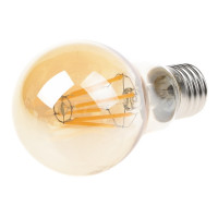 Лампа Эдисона LED 6W E27 COG WW A60 220V Amber