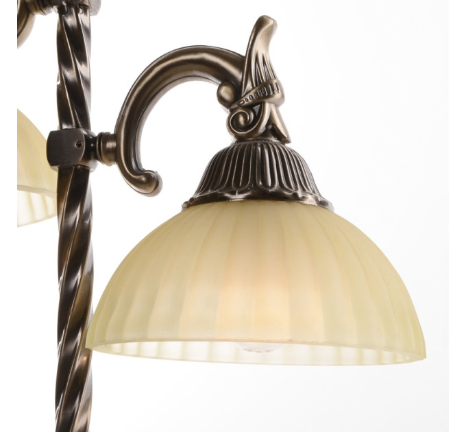 Настольная лампа барокко декоративная BKL-452T/2 E27