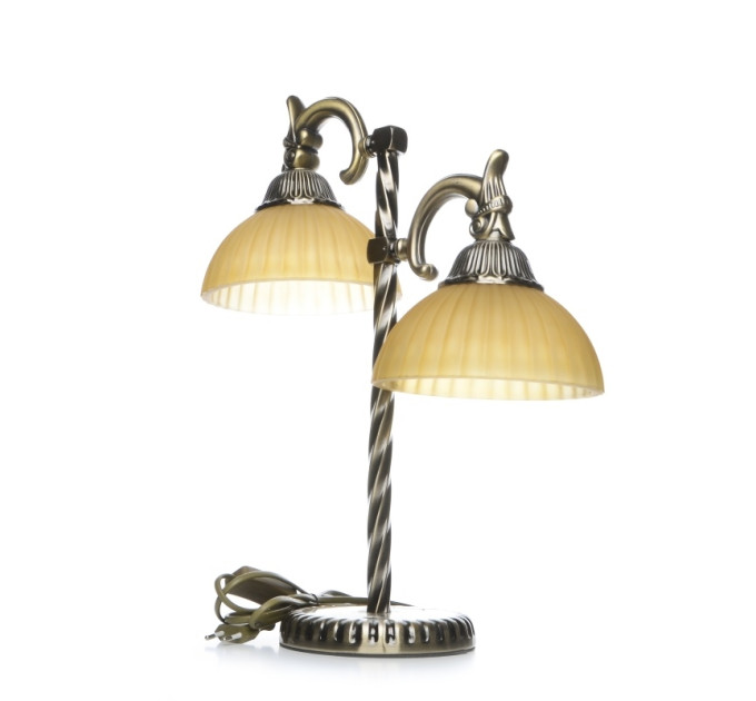 Настольная лампа барокко декоративная BKL-452T/2 E27