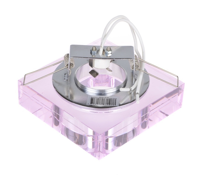 Світильник точковий декоративний HDL-G145 Pink Crystal MR16