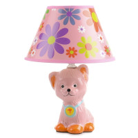 Настольная лампа для детской "Кот" TP-019 E14 PN
