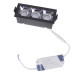 Светильник точечный LED HDL-DT 203/3*4W NW BK