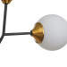 Люстра молекула потолочная в зал E27 60W BK (BL-921C/8)
