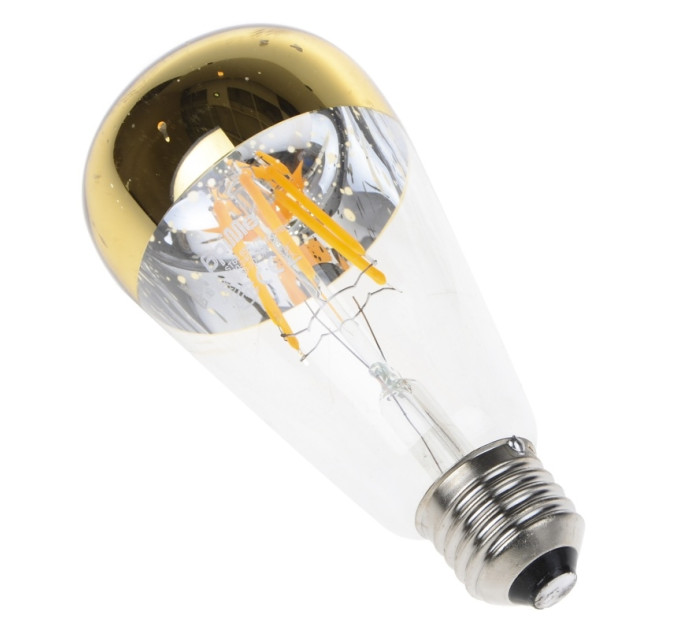 Лампа світлодіодна LED 6W E27 COG WW ST64 G 220V