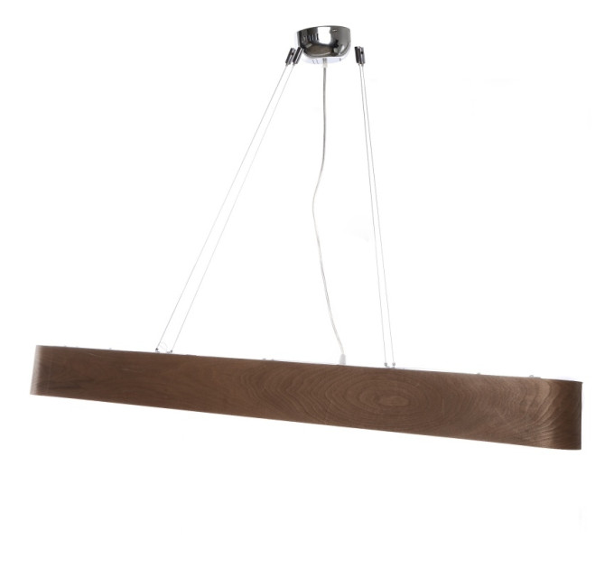 Светильник потолочный подвесной светодиодный деревянная для кухни "Орех" BL-512S/48W