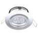 Світильник точковий LED-102/6W Silver WW