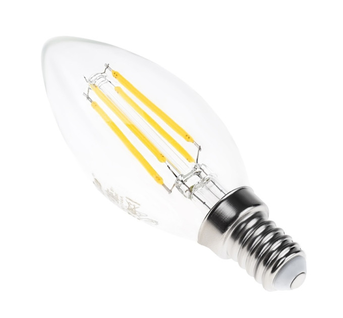 Лампа светодиодная LED 4W E14 COG NW C35 220V