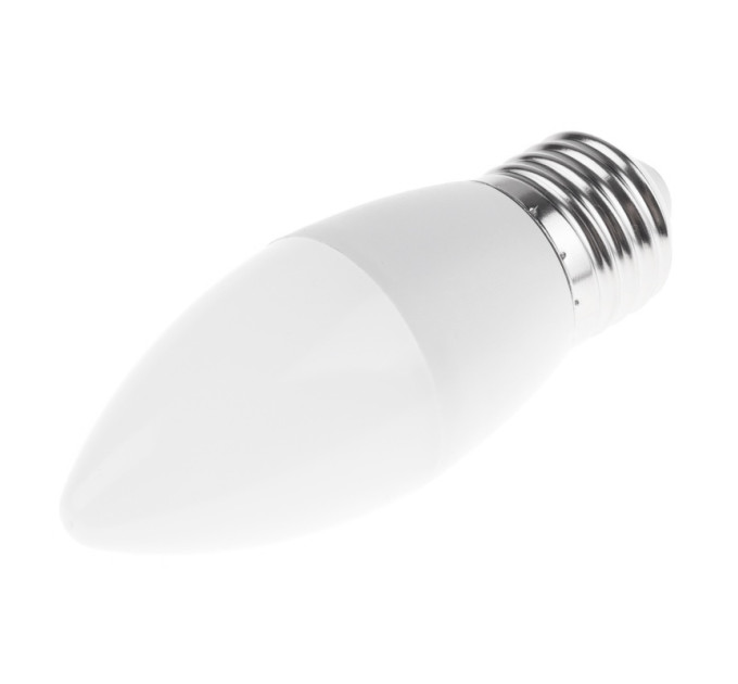 Лампа світлодіодна LED E27 5W WW C37-PA 220V