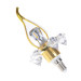 Лампа светодиодная E14 LED 5W 20 pcs WW CL37-A SMD2835 (gold) 220V
