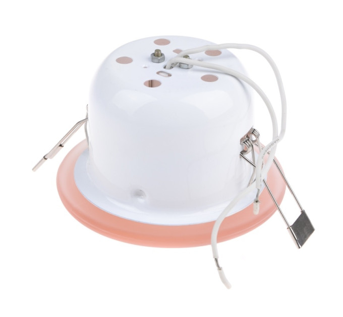 Светильник точечный декоративный HDL-G05 pink (ELC 241) MR16