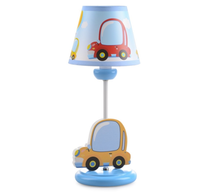 Настільна лампа з дерева для дитячої TP-026 E14 BL