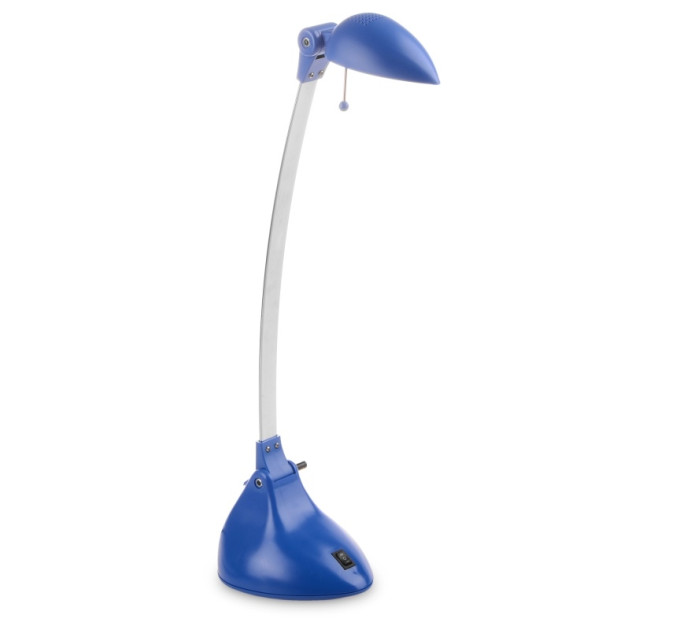 Настольная лампа на гибкой ножке офисная SL-05 Blue