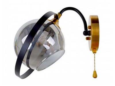 светильник с веревочным выключателем, веревочный выключатель, купить бра с веревочным выключателем