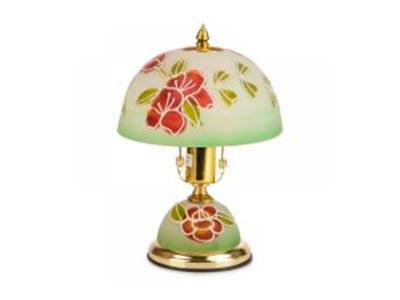 Настольная лампа с цветочным дизайном