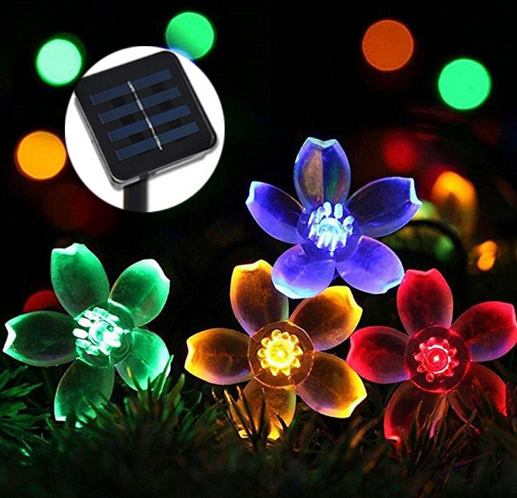 Декоративные светильники на солнечной батарее