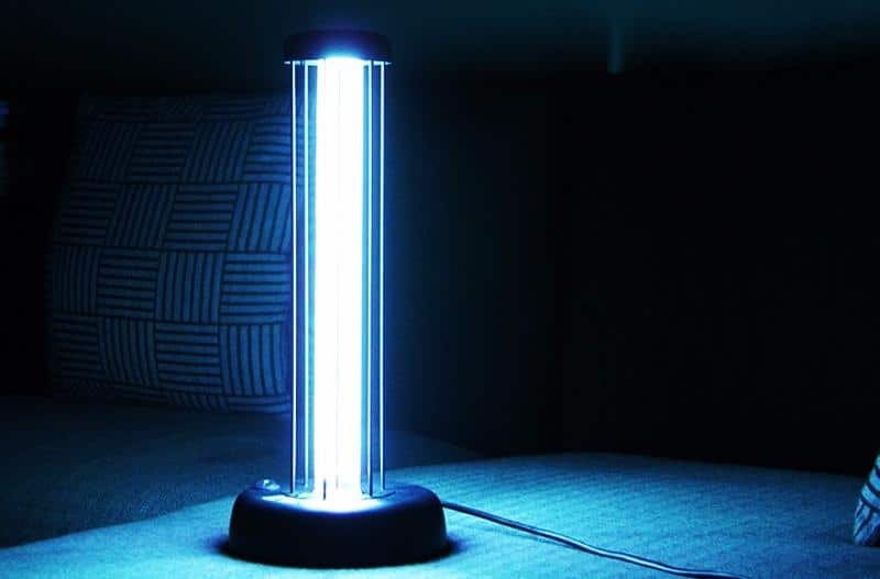 Бактерицидная ультрафиолетовая лампа открытого типа